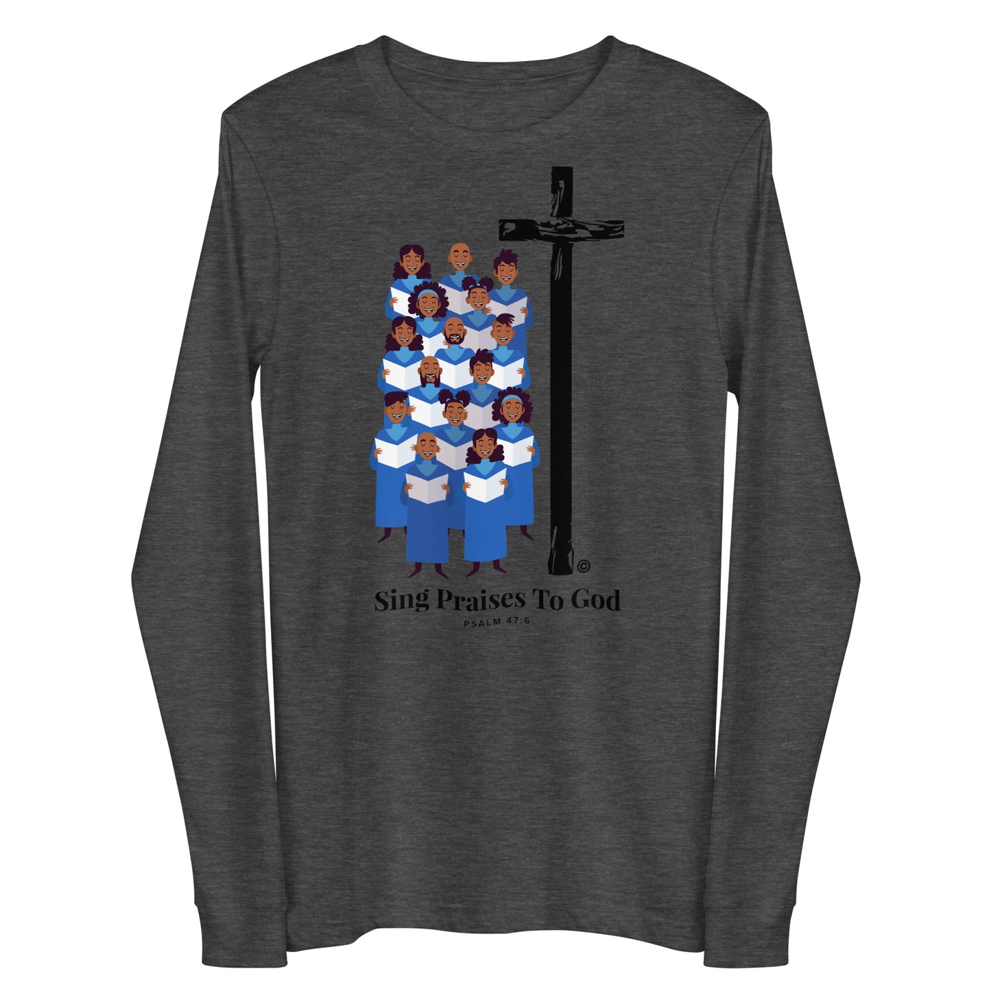 Sing Praises to God Women's Long Sleeve Tee