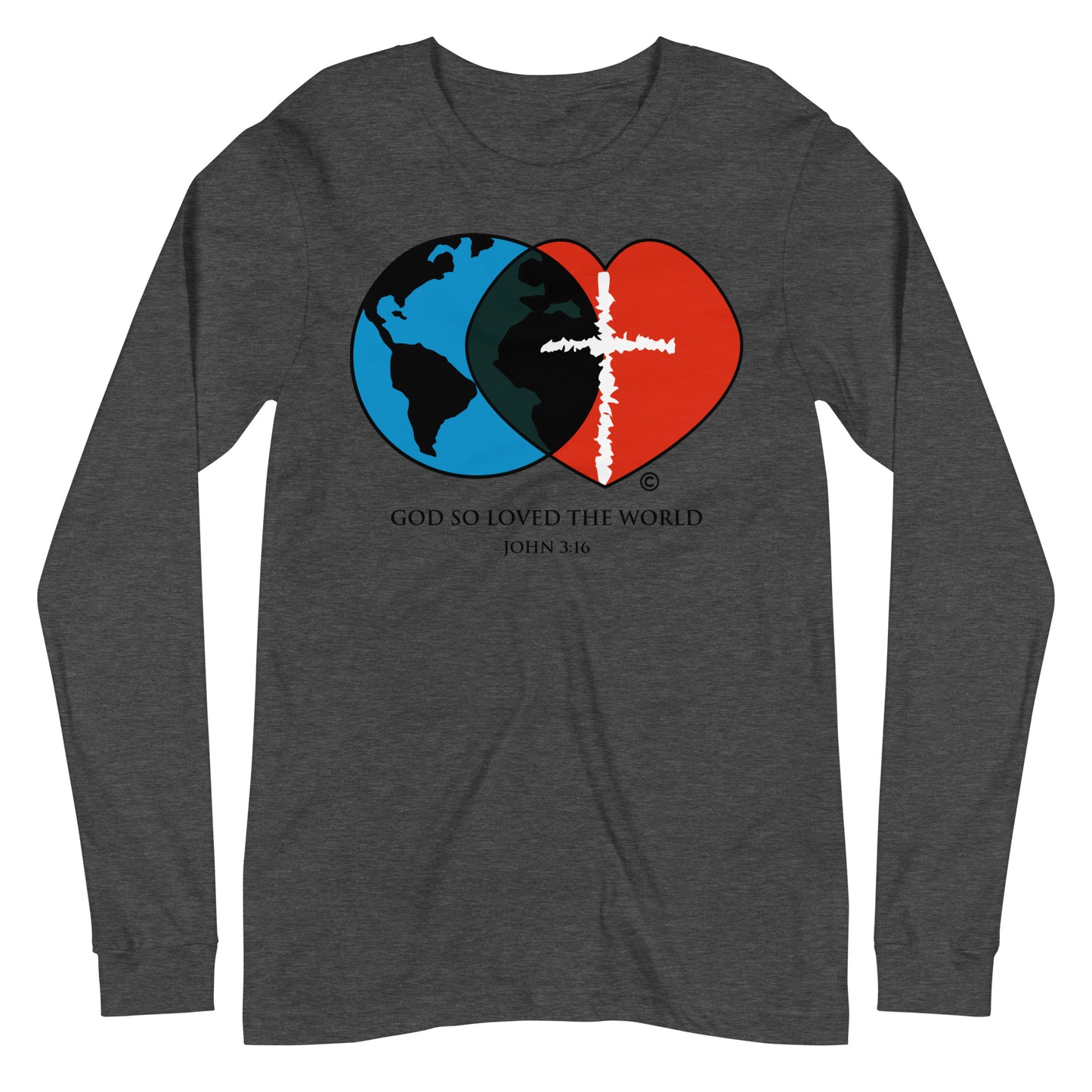 John 3:16 Women's Long Sleeve Tee