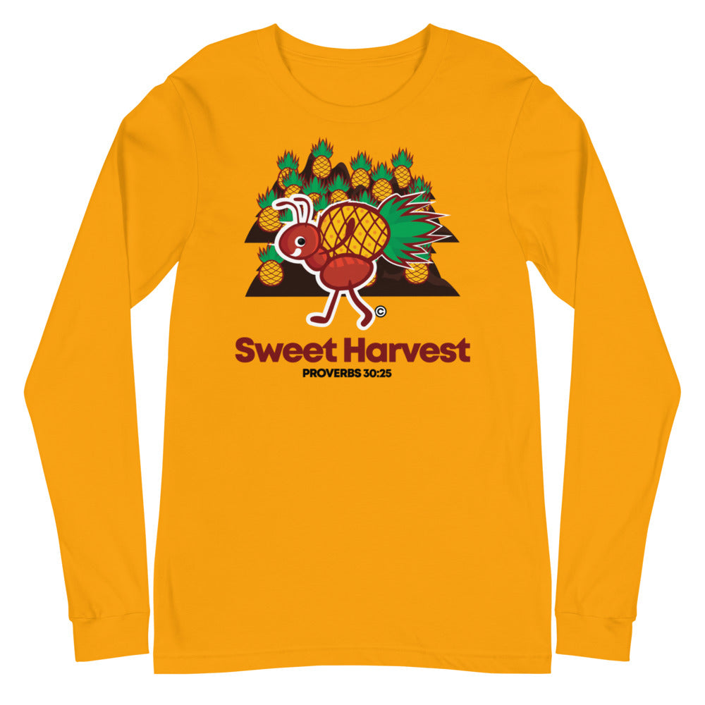 Sweet Harvest Light-Colored Long Sleeve Tee