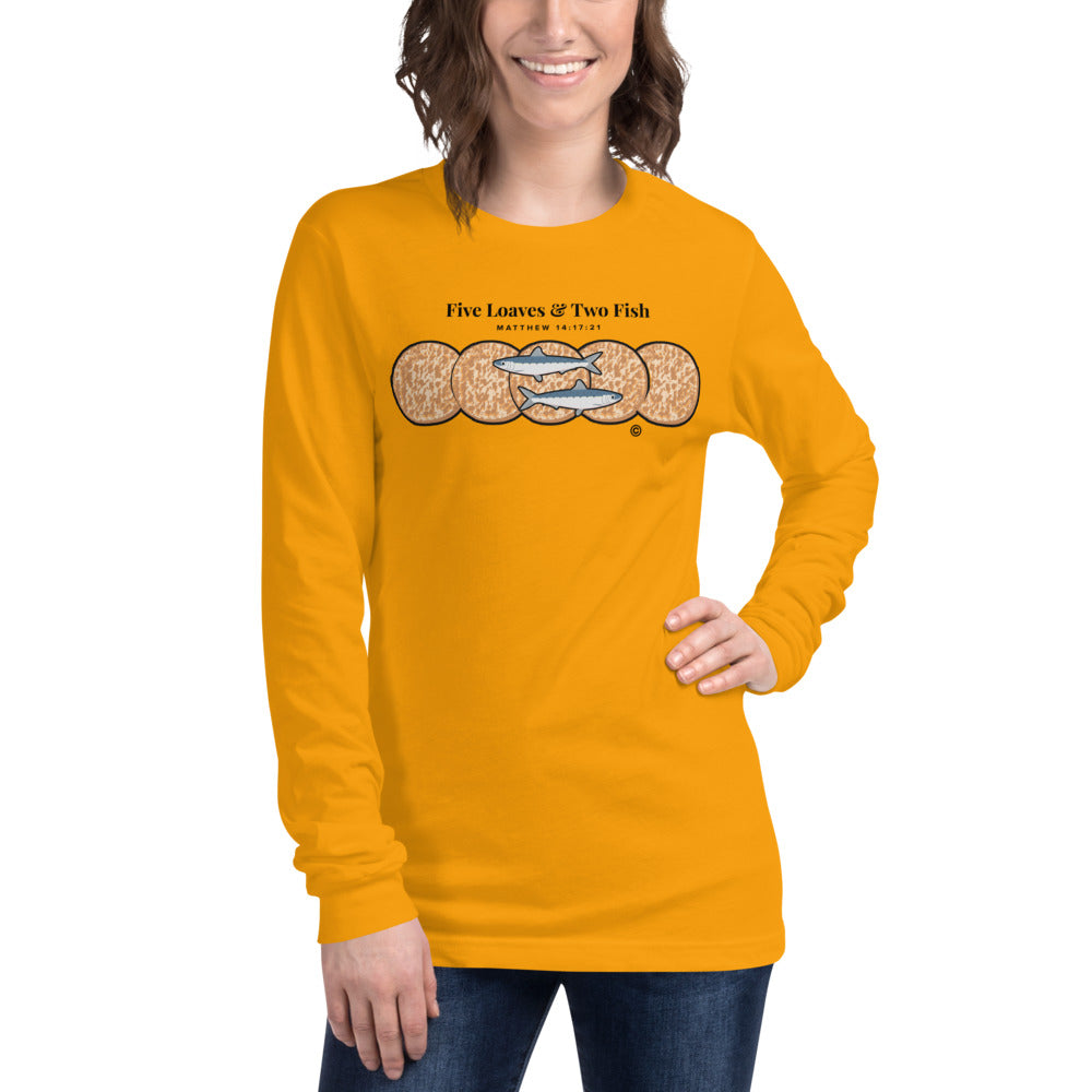 Five Loaves & Two Fish Women Long Sleeve Tee