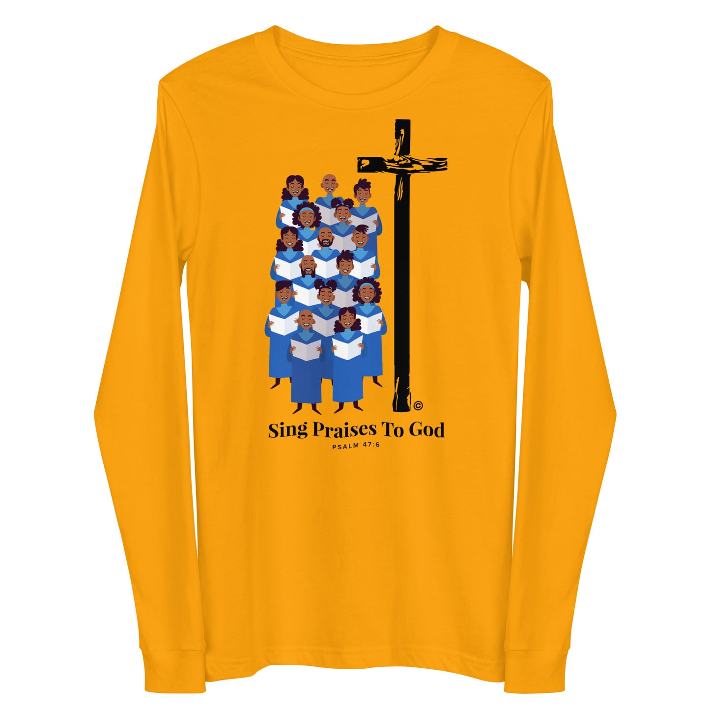 Sing Praises to God Women's Long Sleeve Tee
