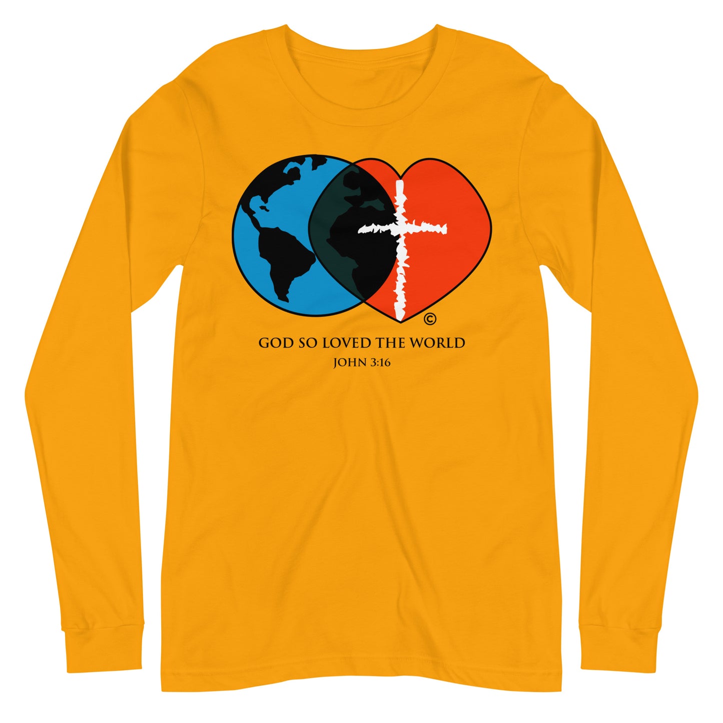 John 3:16 Women's Long Sleeve Tee