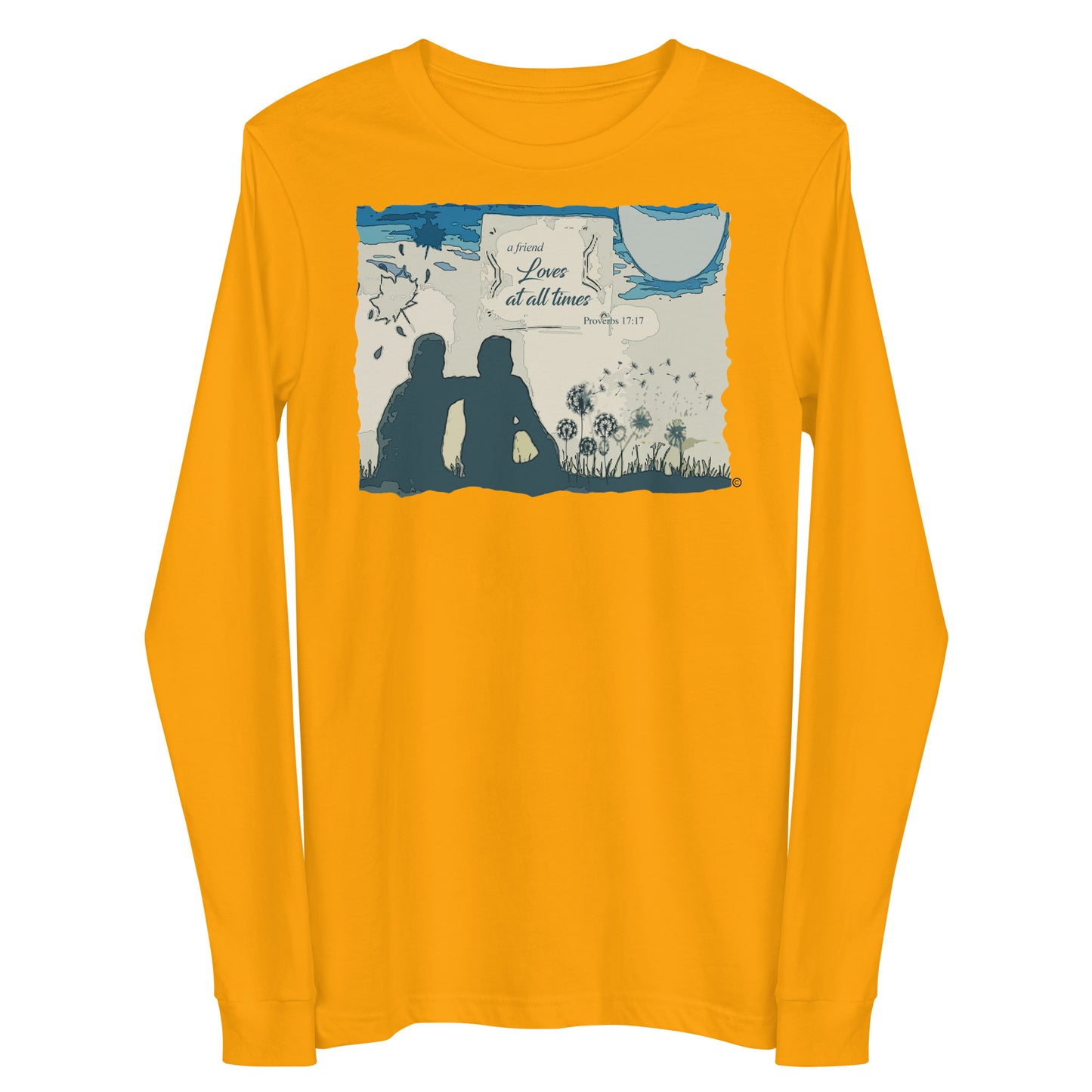 A Friend Loves At All Times Women's Long Sleeve Tee