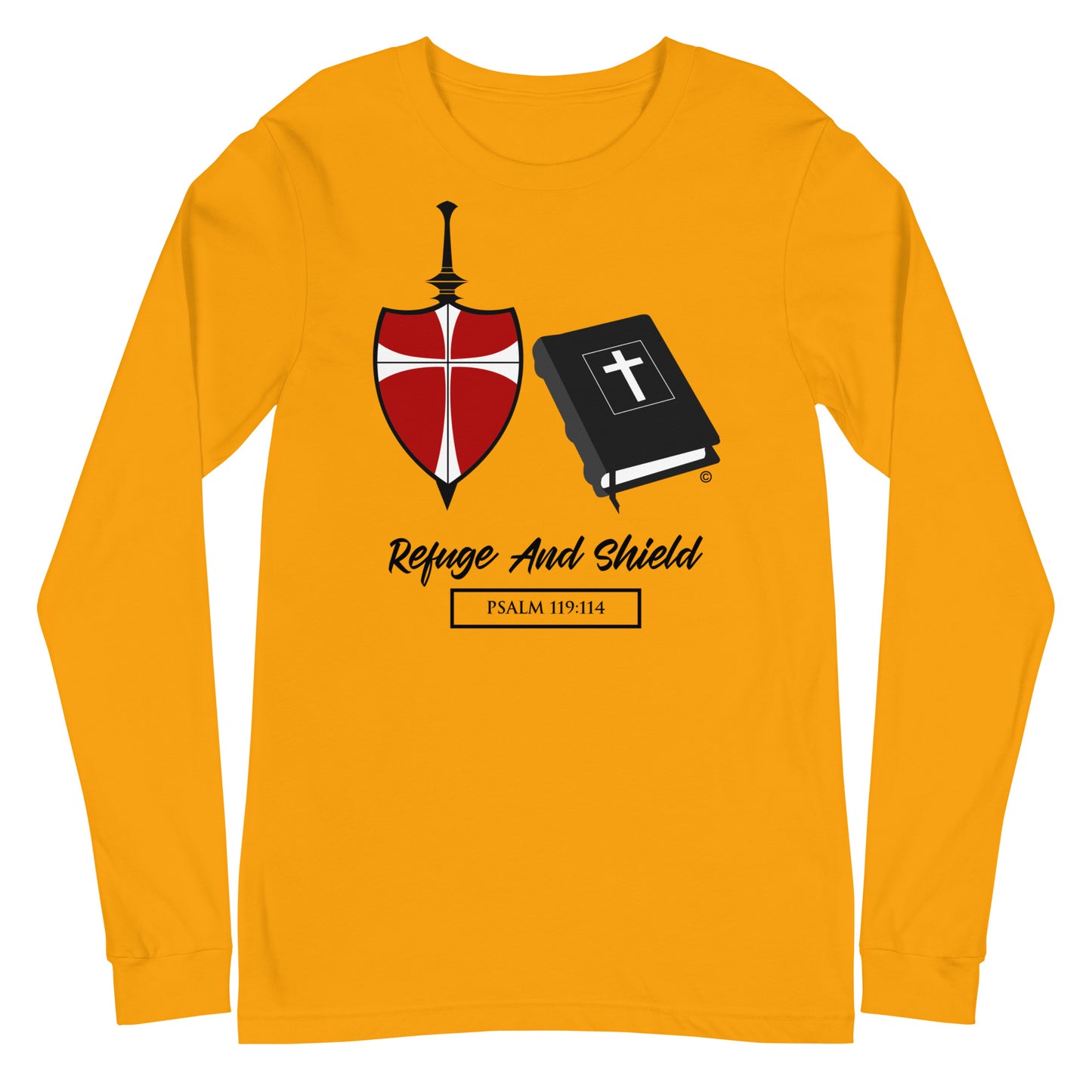 Refuge and Shield Women's Long Sleeve Tee