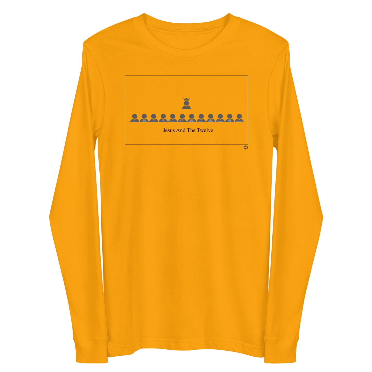 Jesus and the Twelve Women's Long Sleeve Tee