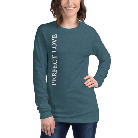 Perfect Love Dark-Colored Women's Long Sleeve Tee