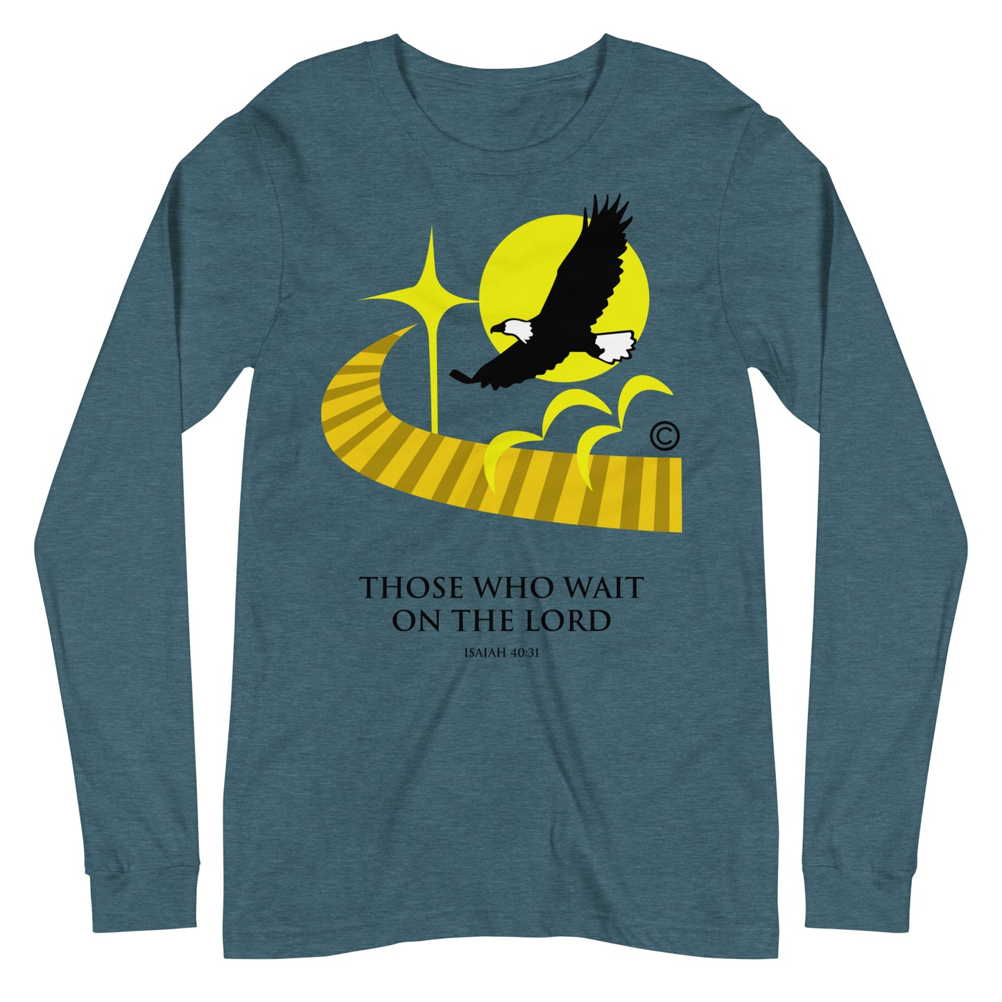 Those Who Wait on the Lord Women's Long Sleeve Tee