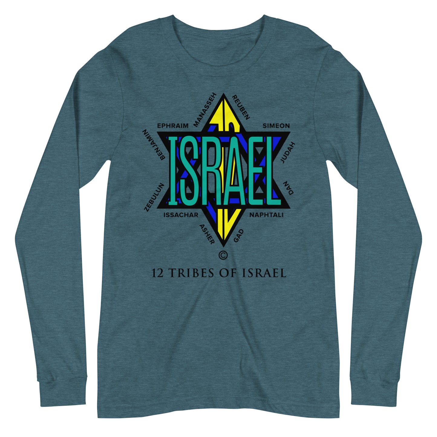 12 Tribes of Israel Women's Long Sleeve Tee