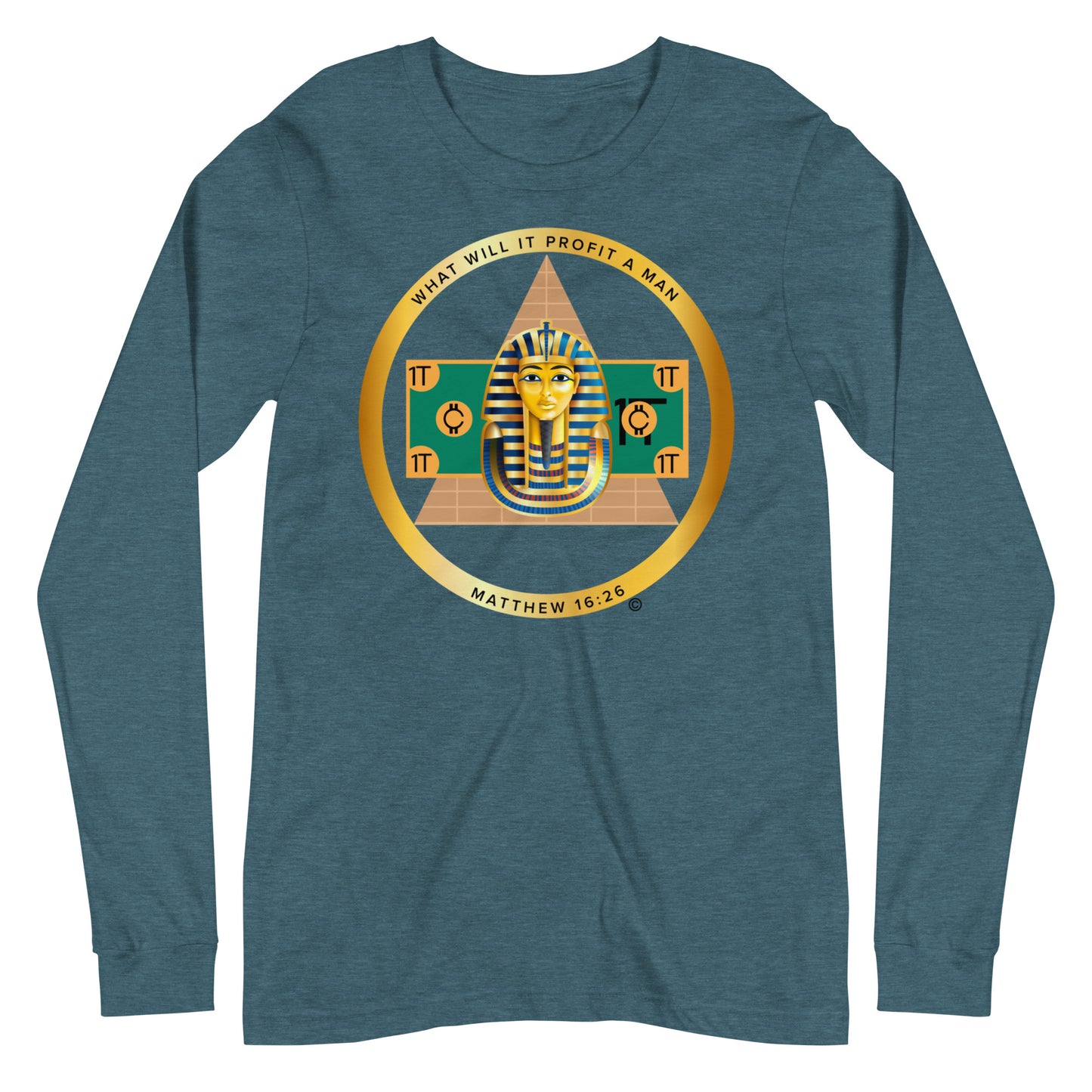 Matthew 16:26 Women's Long Sleeve Tee