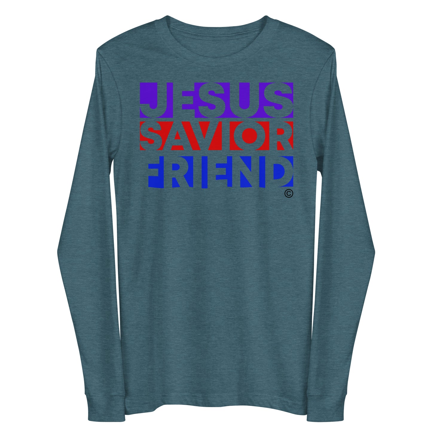 Jesus Savior Friend Women's Long Sleeve Tee