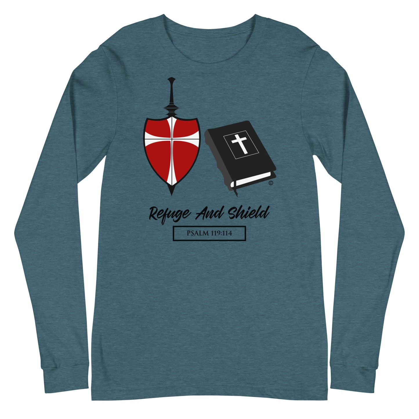 Refuge and Shield Women's Long Sleeve Tee