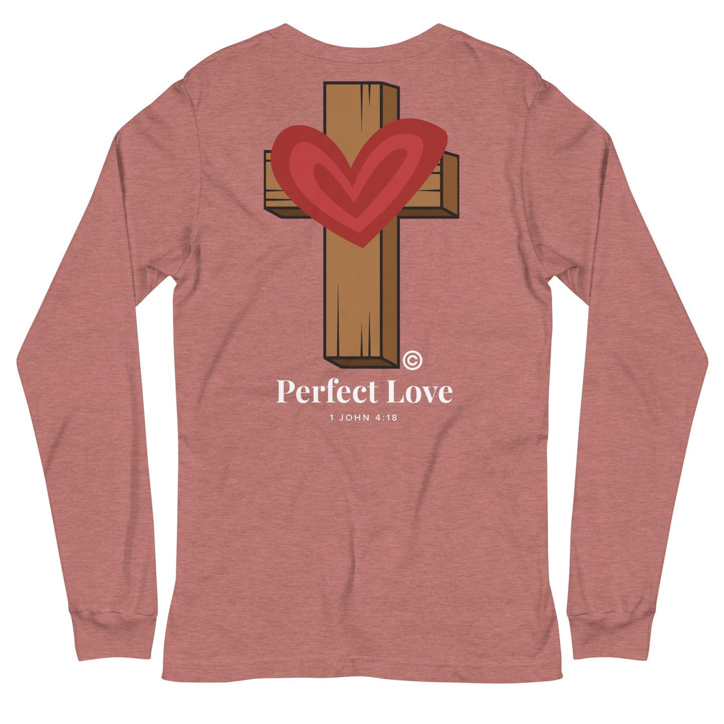 Perfect Love Dark-Colored Women's Long Sleeve Tee
