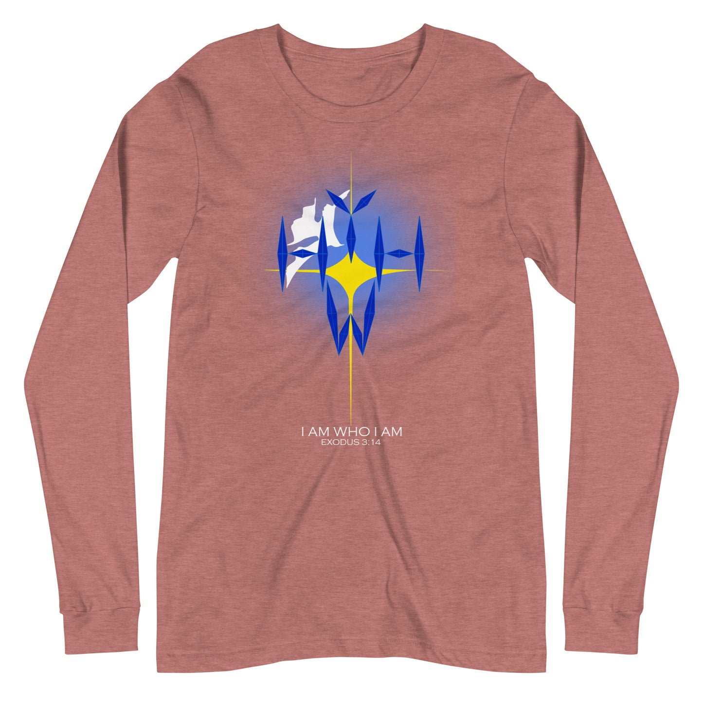 I Am Who I Am Dark-Colored Women Long Sleeve Tee