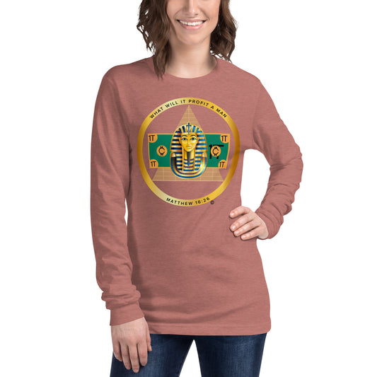 Matthew 16:26 Women's Long Sleeve Tee