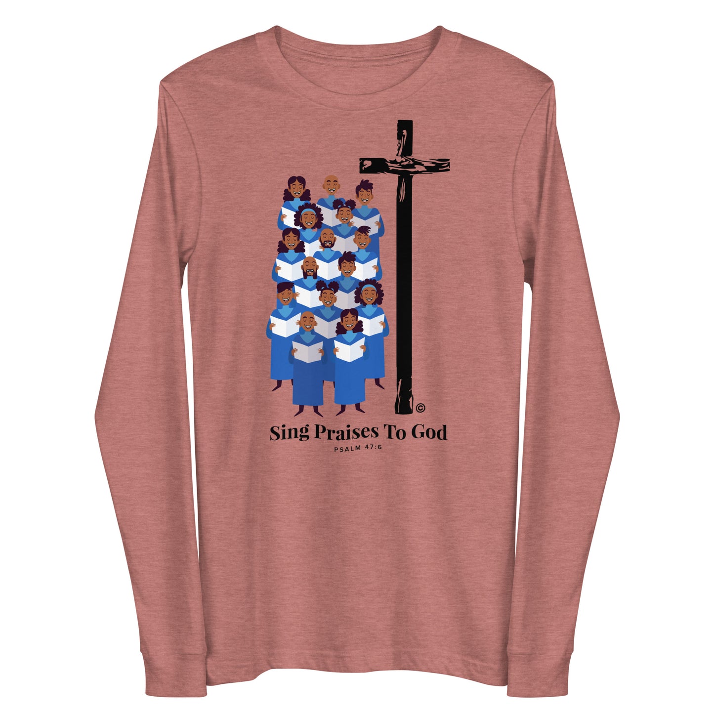 Sing Praises to God Women's Long Sleeve Tee