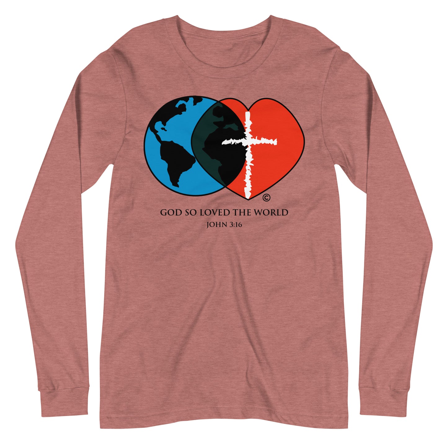 John 3:16 Women's Long Sleeve Tee