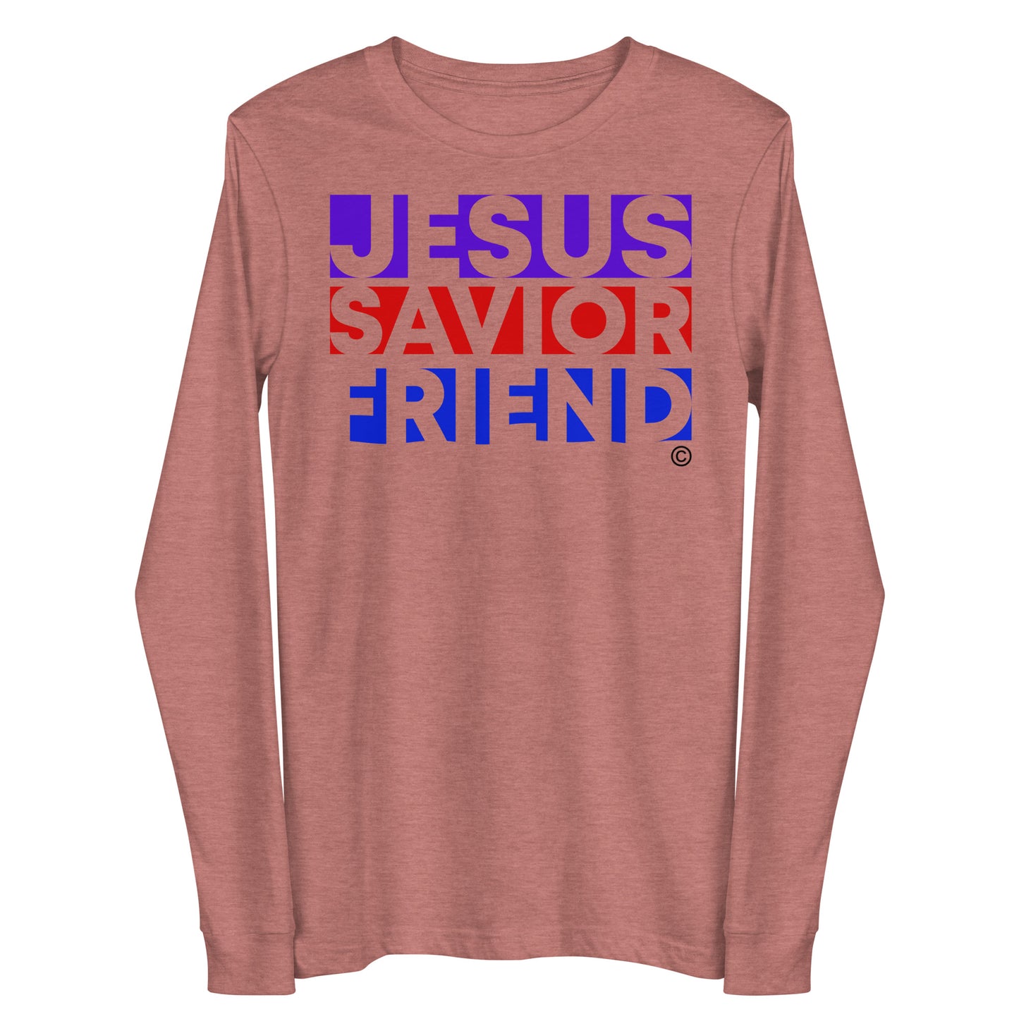 Jesus Savior Friend Women's Long Sleeve Tee
