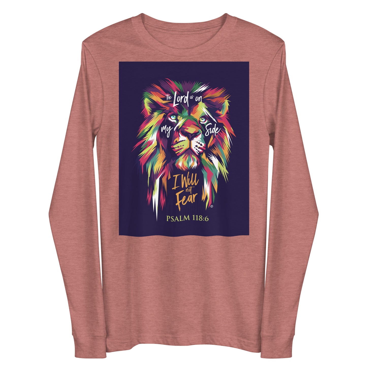 I Will Not Fear Women's Long Sleeve Tee