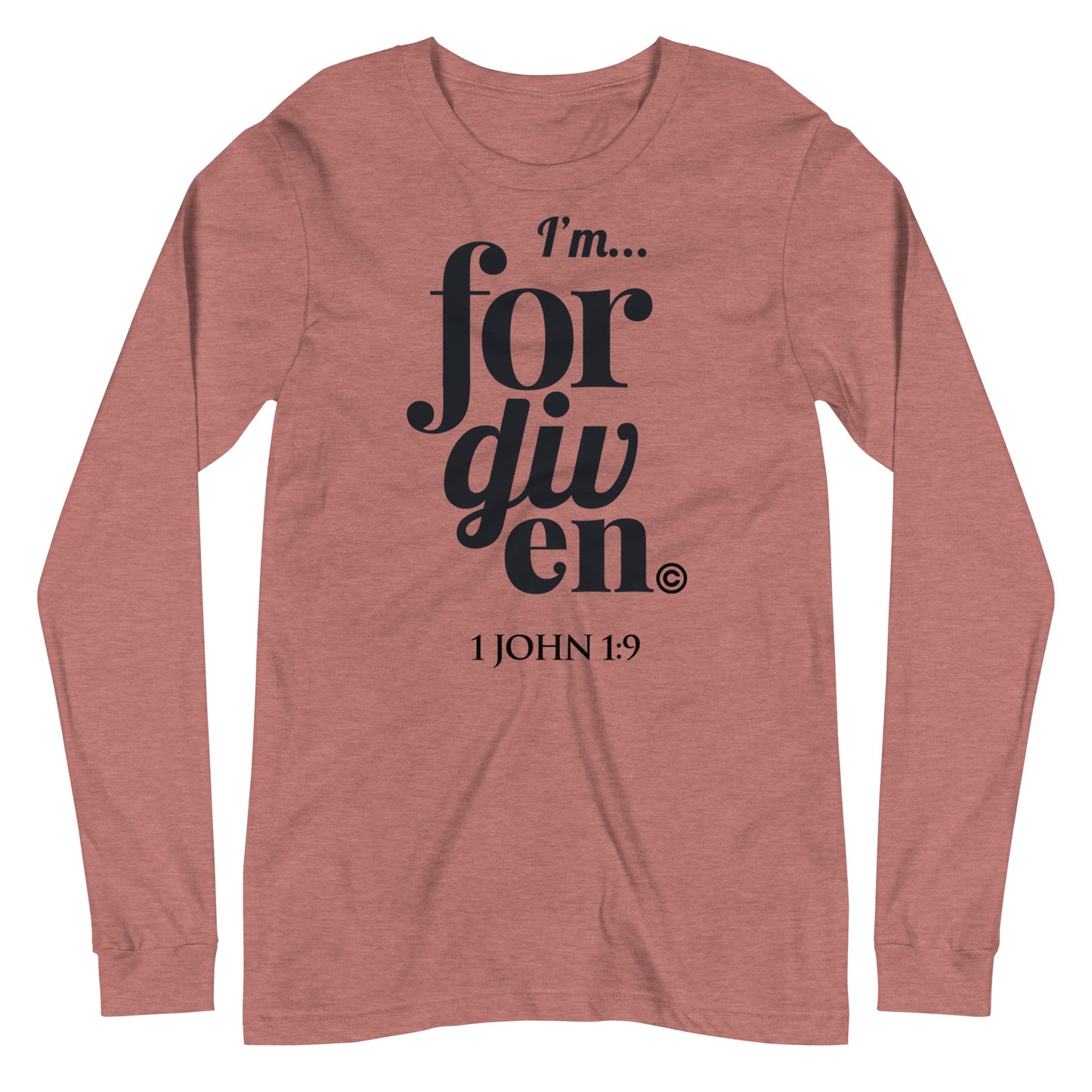 I'm Forgiven Women's Long Sleeve Tee