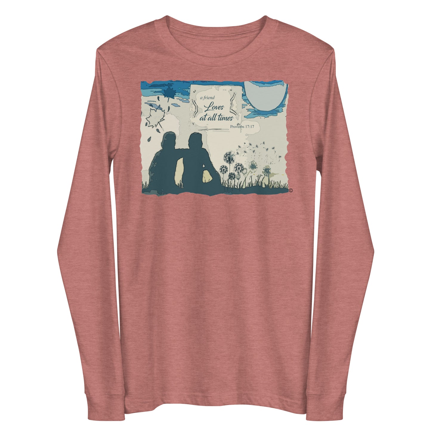 A Friend Loves At All Times Women's Long Sleeve Tee