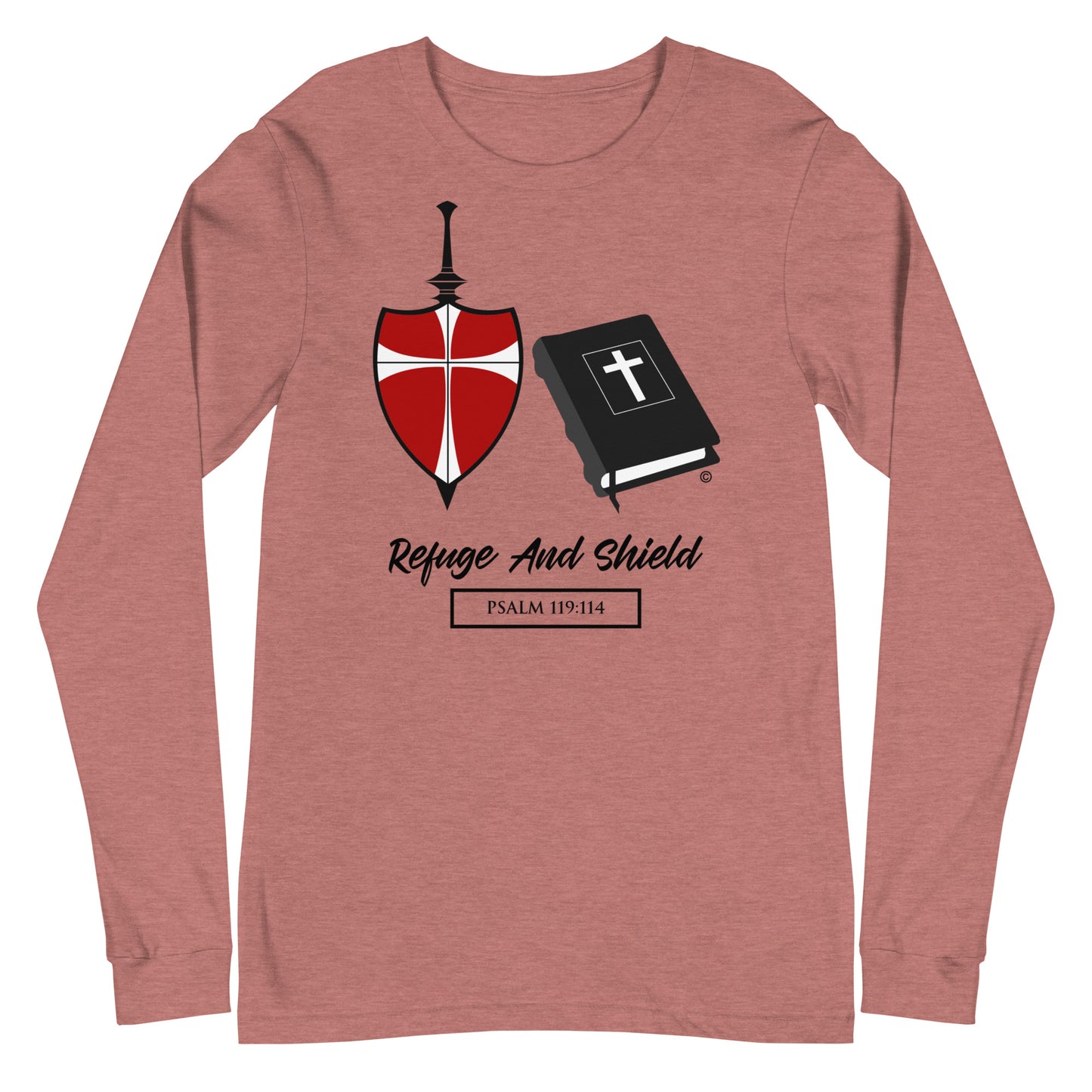 Refuge and Shield Women's Long Sleeve Tee