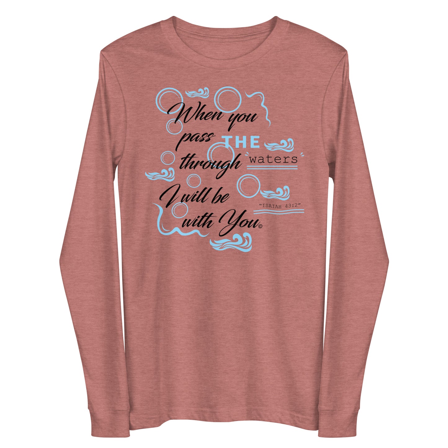 I Will Be With You Women's Long Sleeve Tee