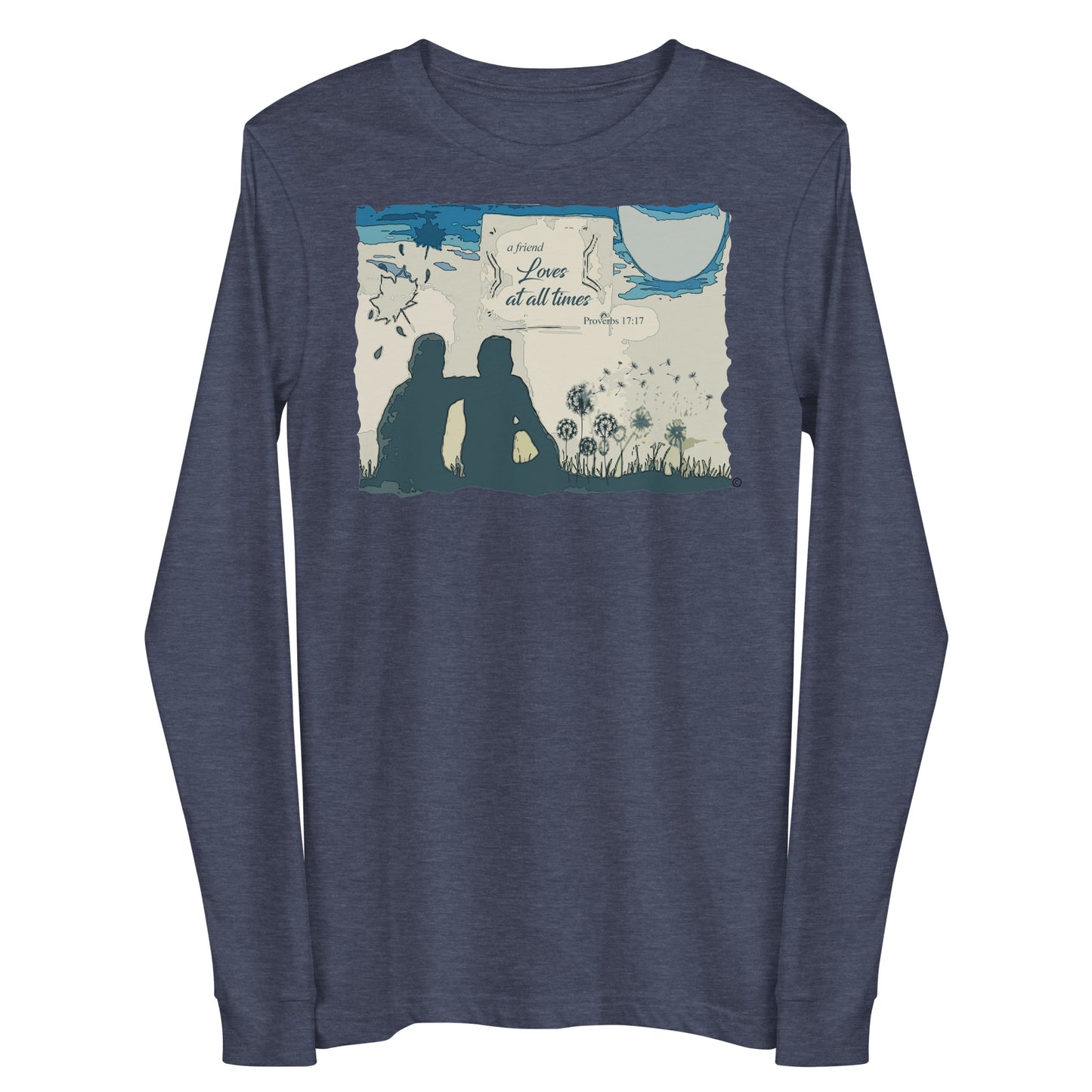 A Friend Loves At All Times Women's Long Sleeve Tee