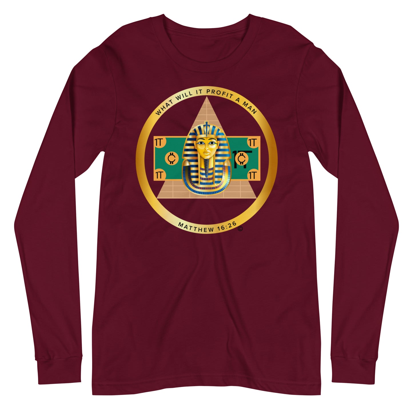 Matthew 16:26 Women's Long Sleeve Tee