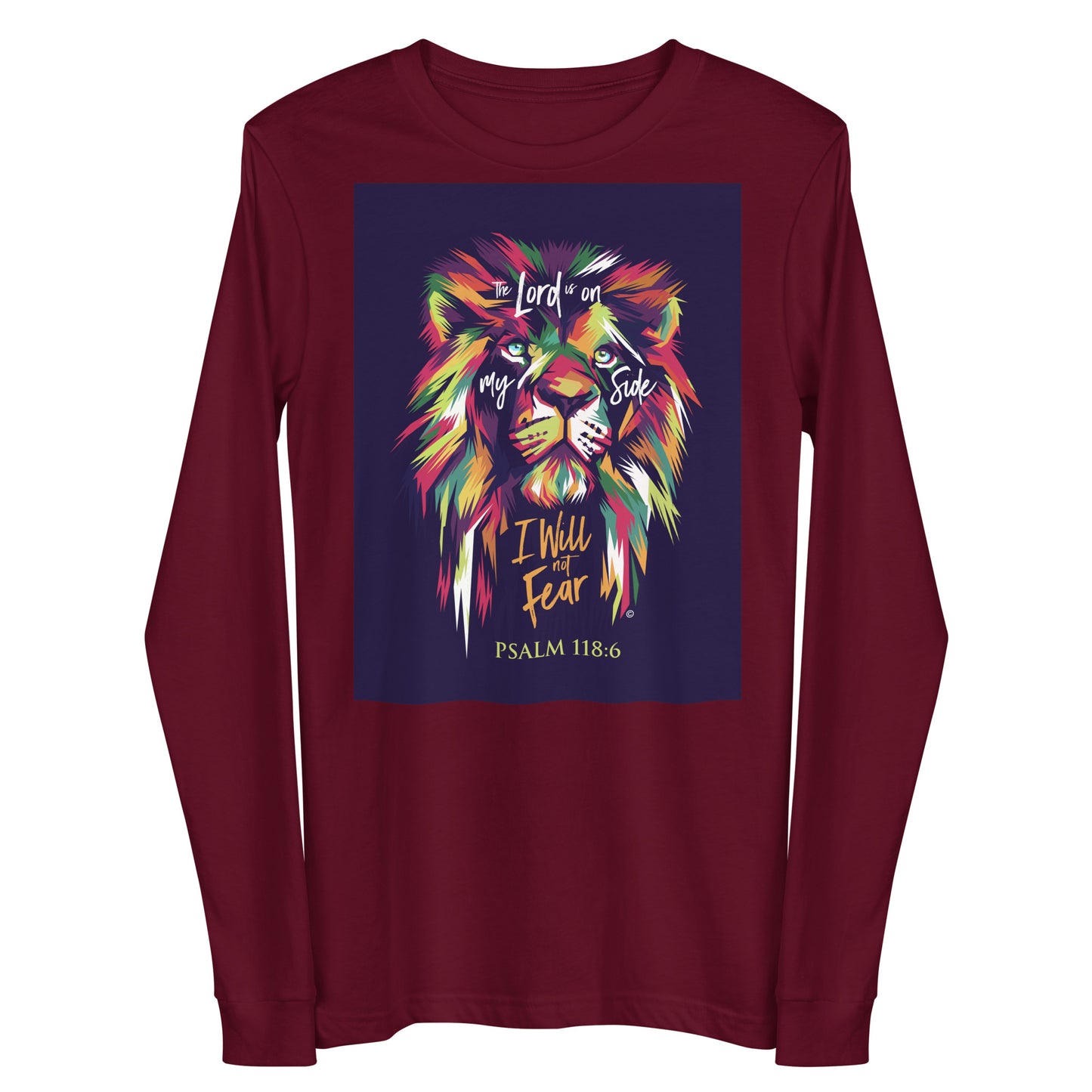 I Will Not Fear Women's Long Sleeve Tee