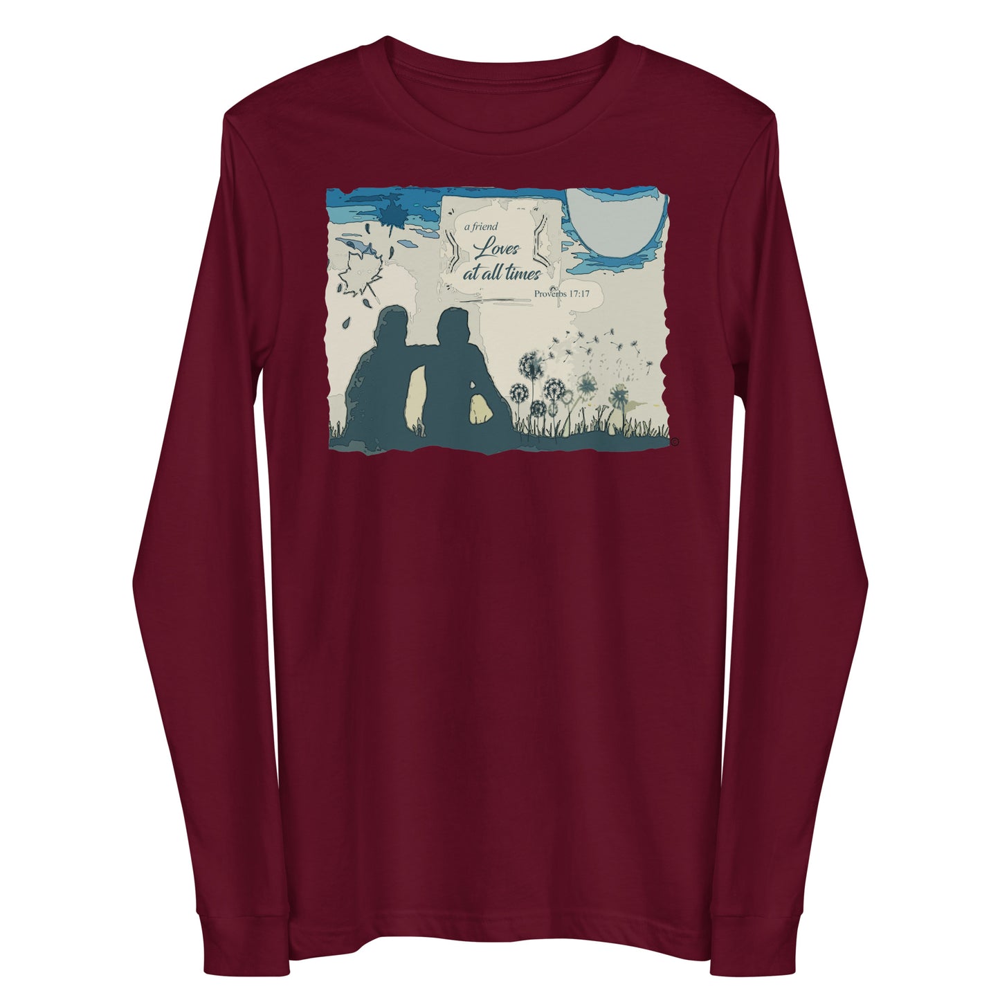 A Friend Loves At All Times Women's Long Sleeve Tee