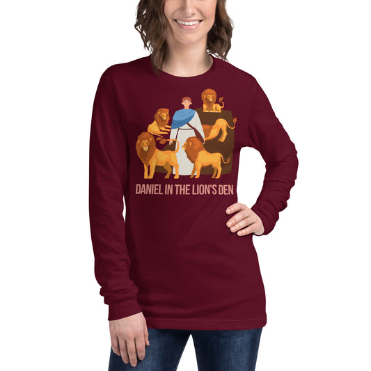 Daniel in the Lion's Den Women's Long Sleeve Tee