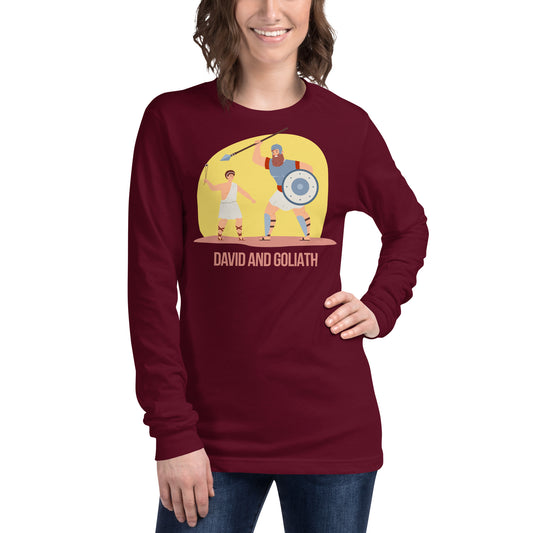 David and Goliath Women's Long Sleeve Tee