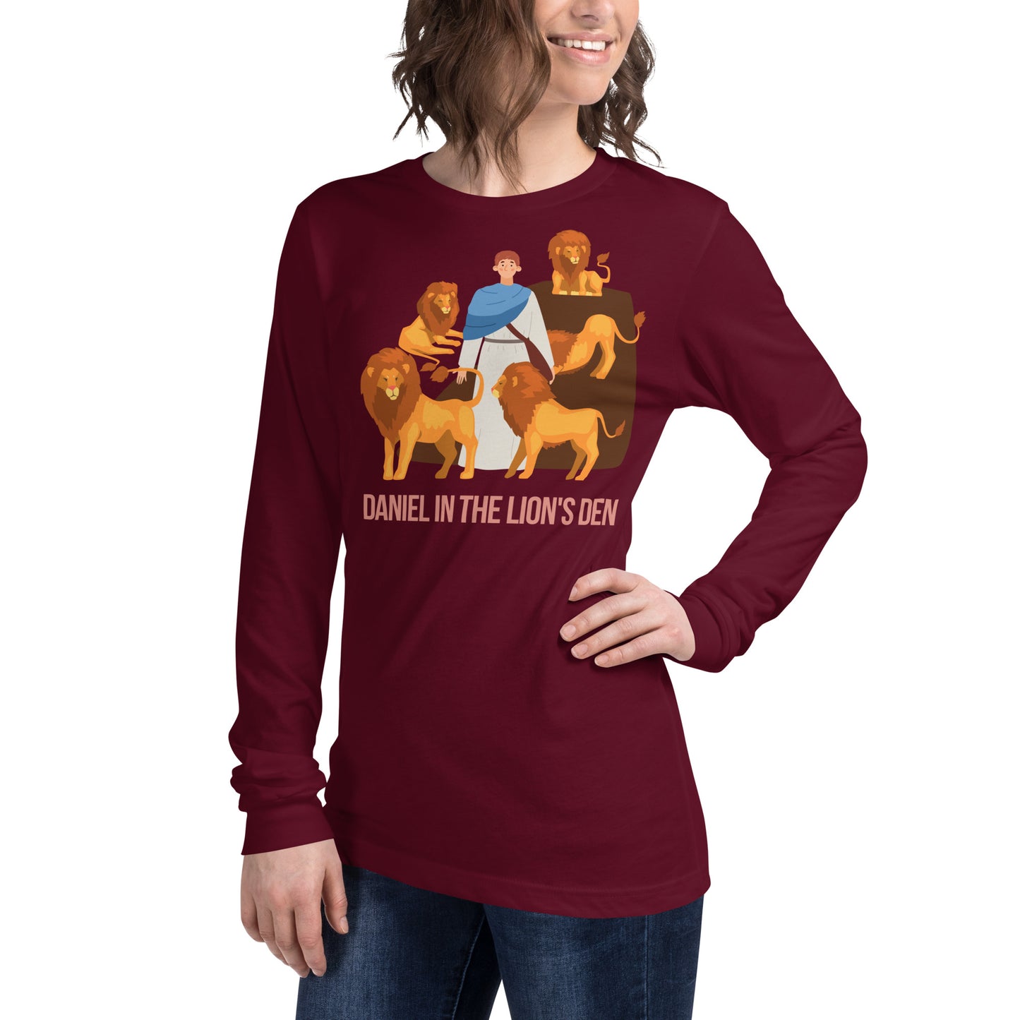 Daniel in the Lion's Den Women's Long Sleeve Tee