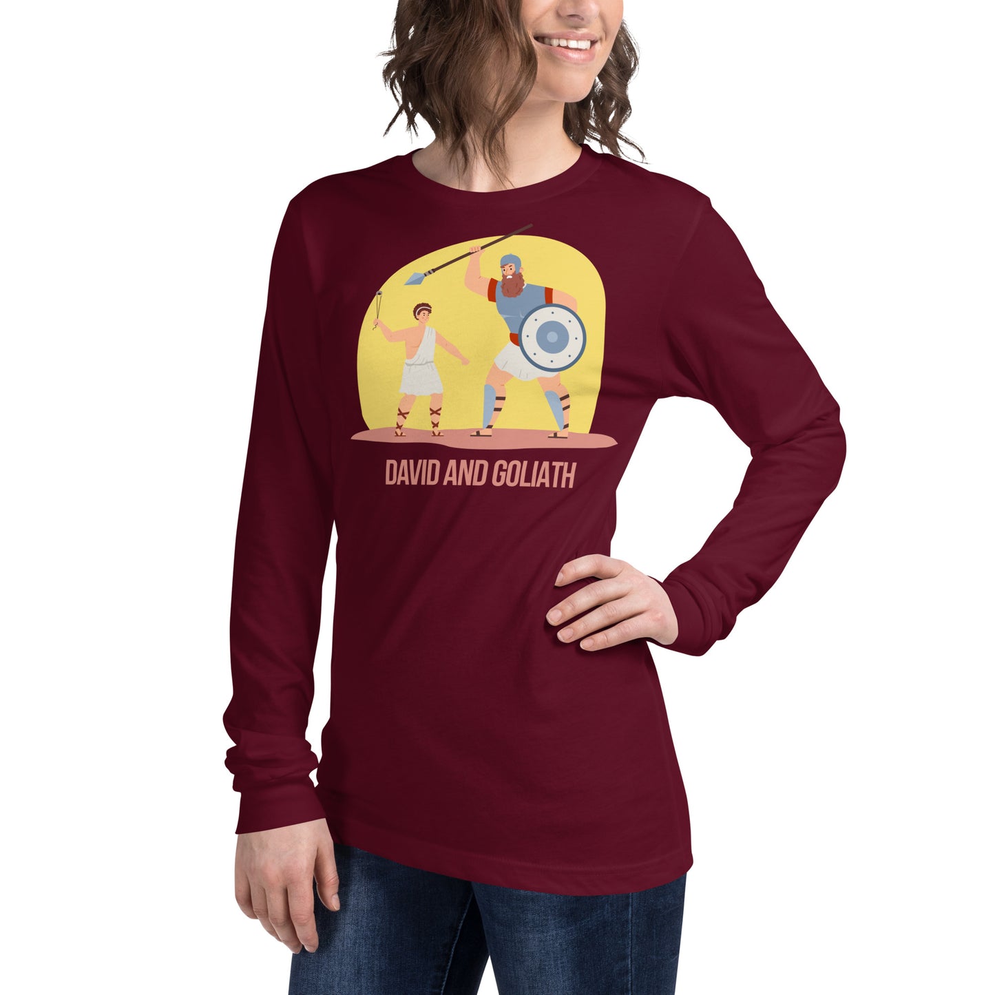 David and Goliath Women's Long Sleeve Tee