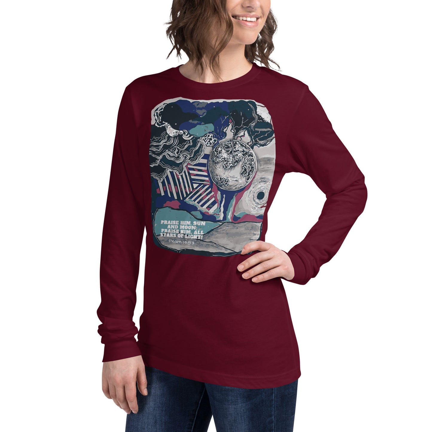 Praise Him Women's Long Sleeve Tee
