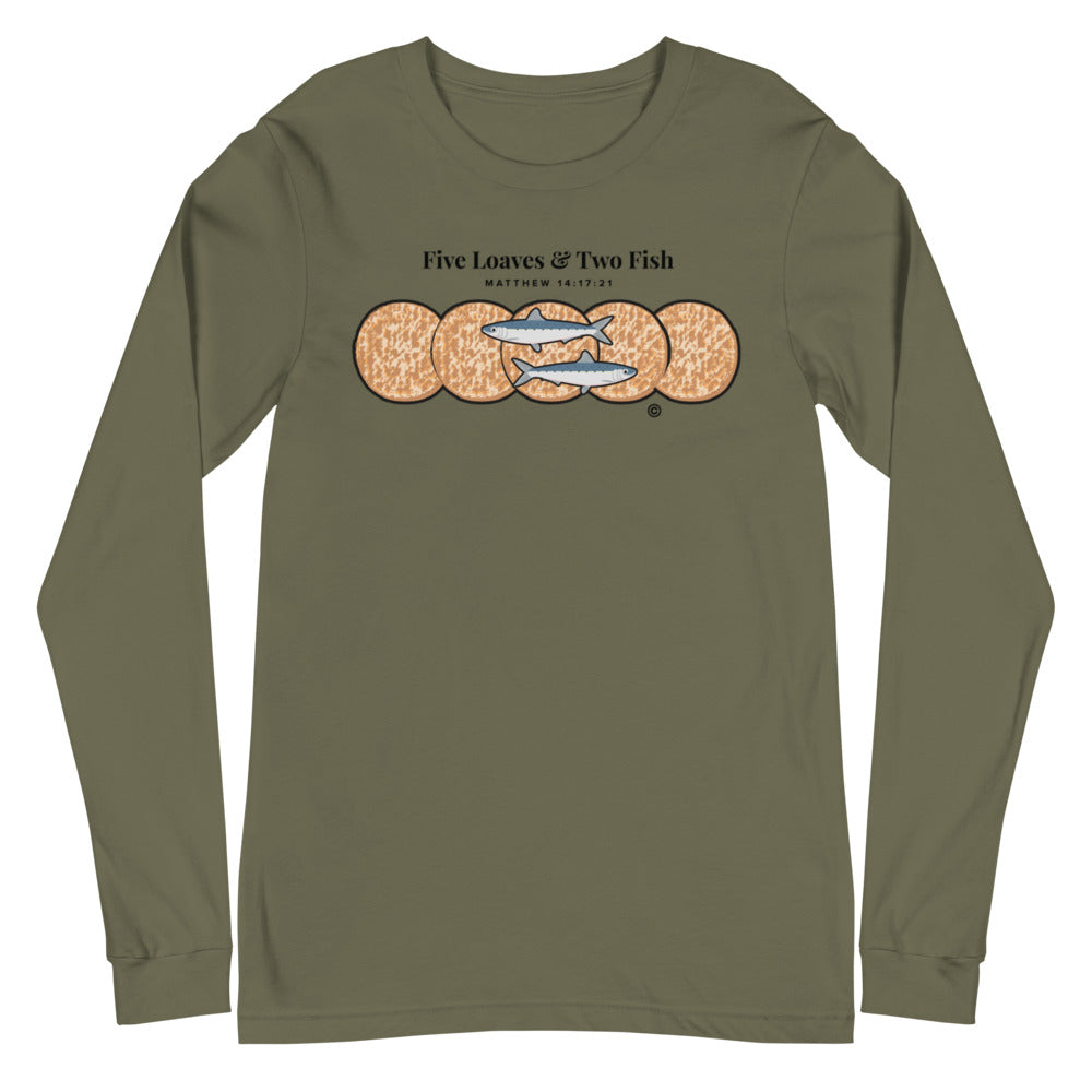 Five Loaves & Two Fish Women Long Sleeve Tee