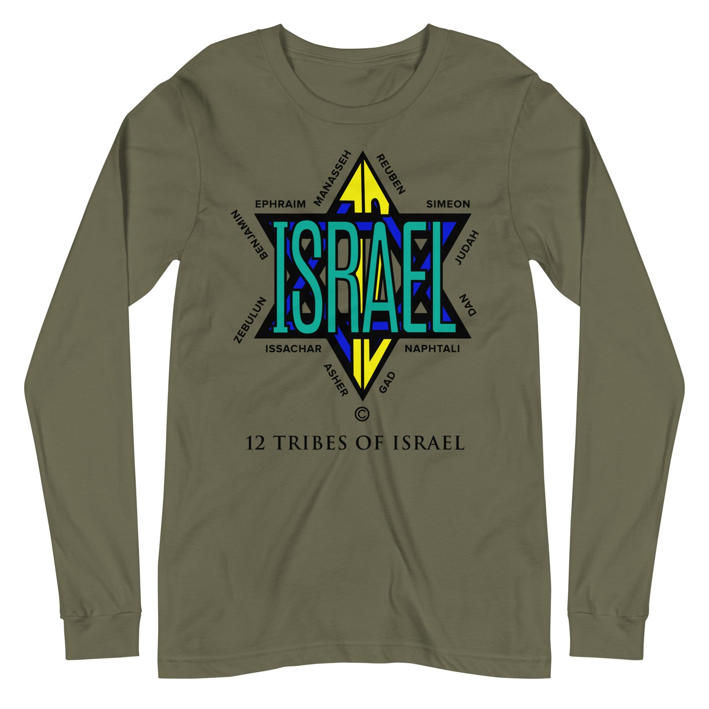 12 Tribes of Israel Women's Long Sleeve Tee