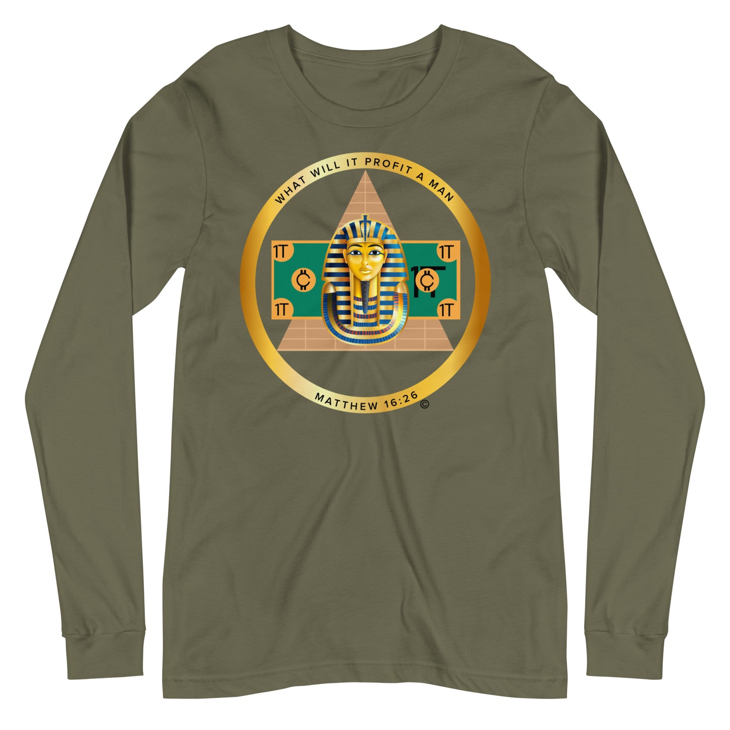 Matthew 16:26 Women's Long Sleeve Tee