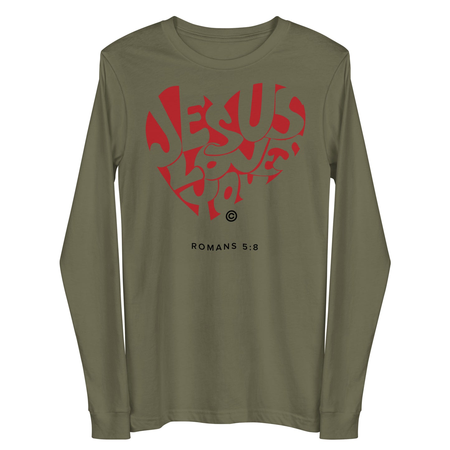 Jesus Loves You Women's Long Sleeve Tee