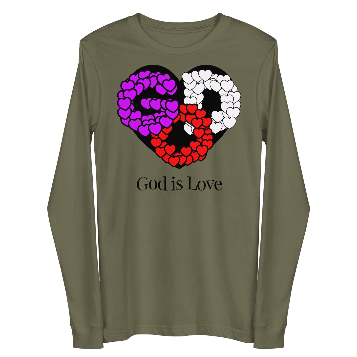 God is Love Women's Long Sleeve Tee