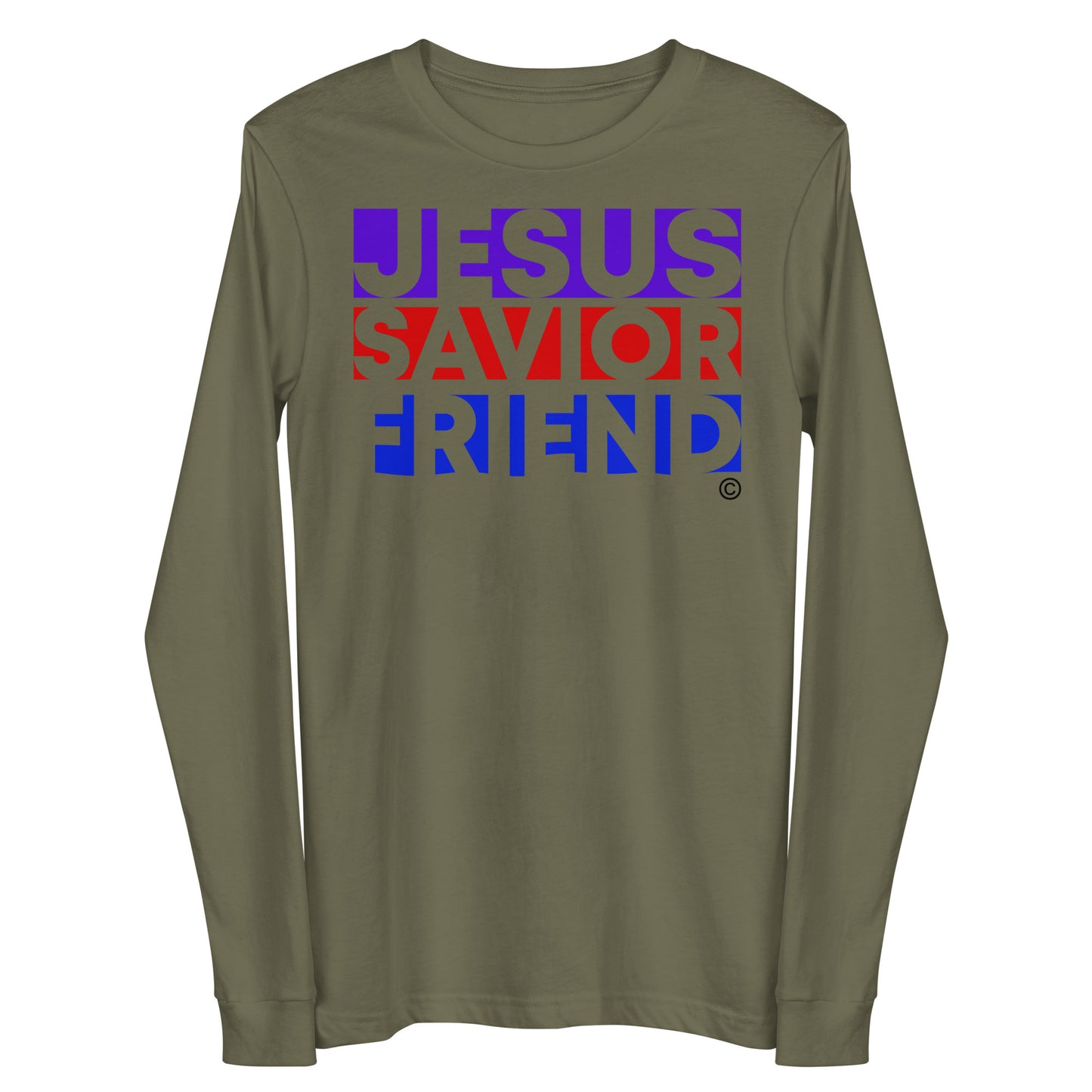 Jesus Savior Friend Women's Long Sleeve Tee
