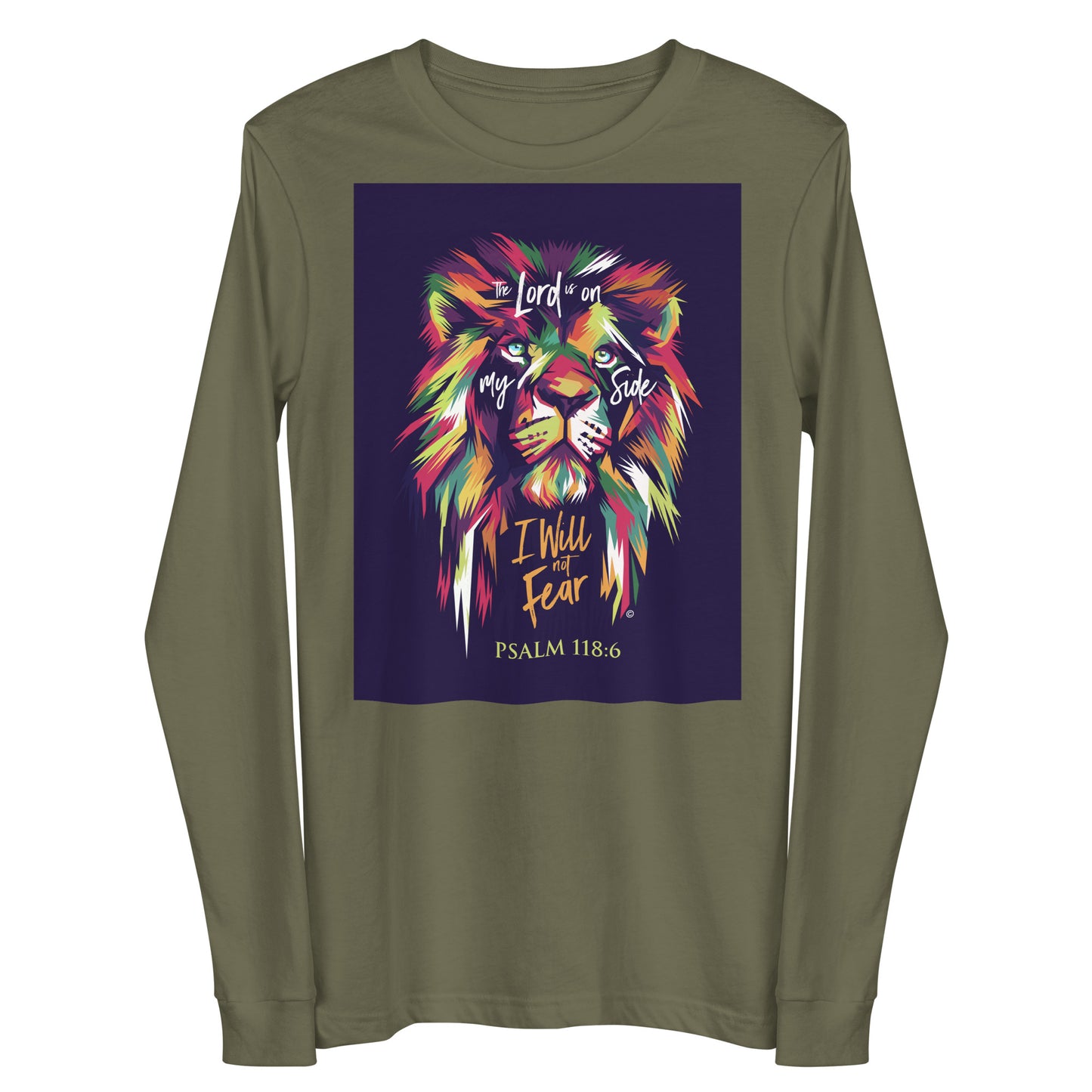 I Will Not Fear Women's Long Sleeve Tee