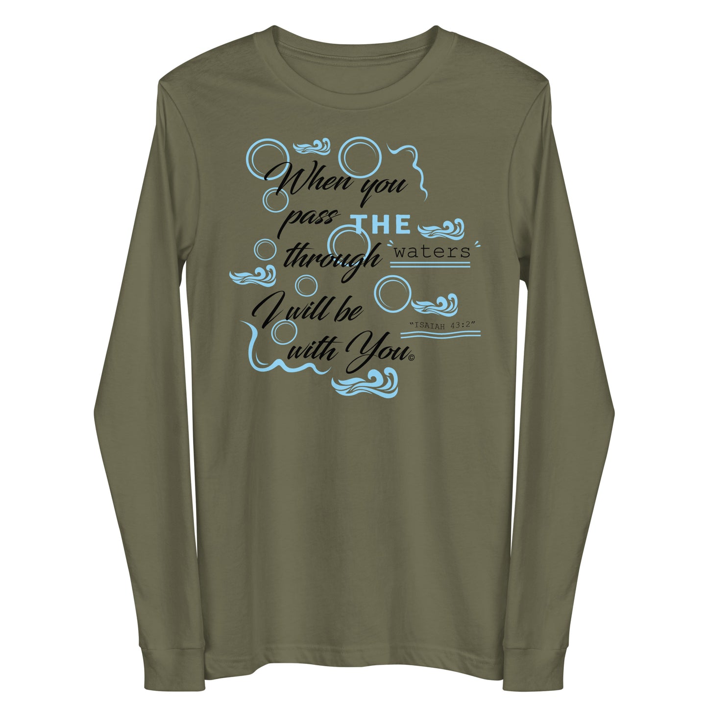 I Will Be With You Women's Long Sleeve Tee