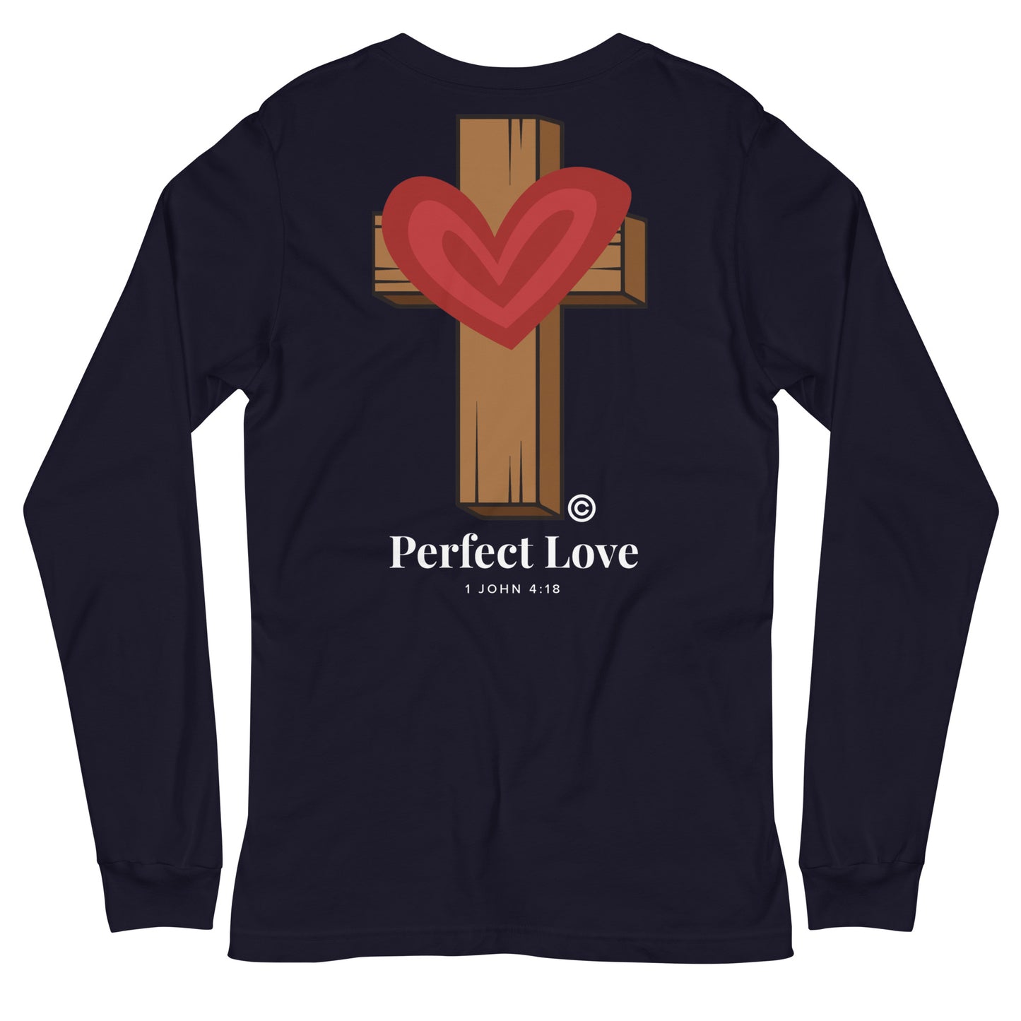 Perfect Love Dark-Colored Women's Long Sleeve Tee