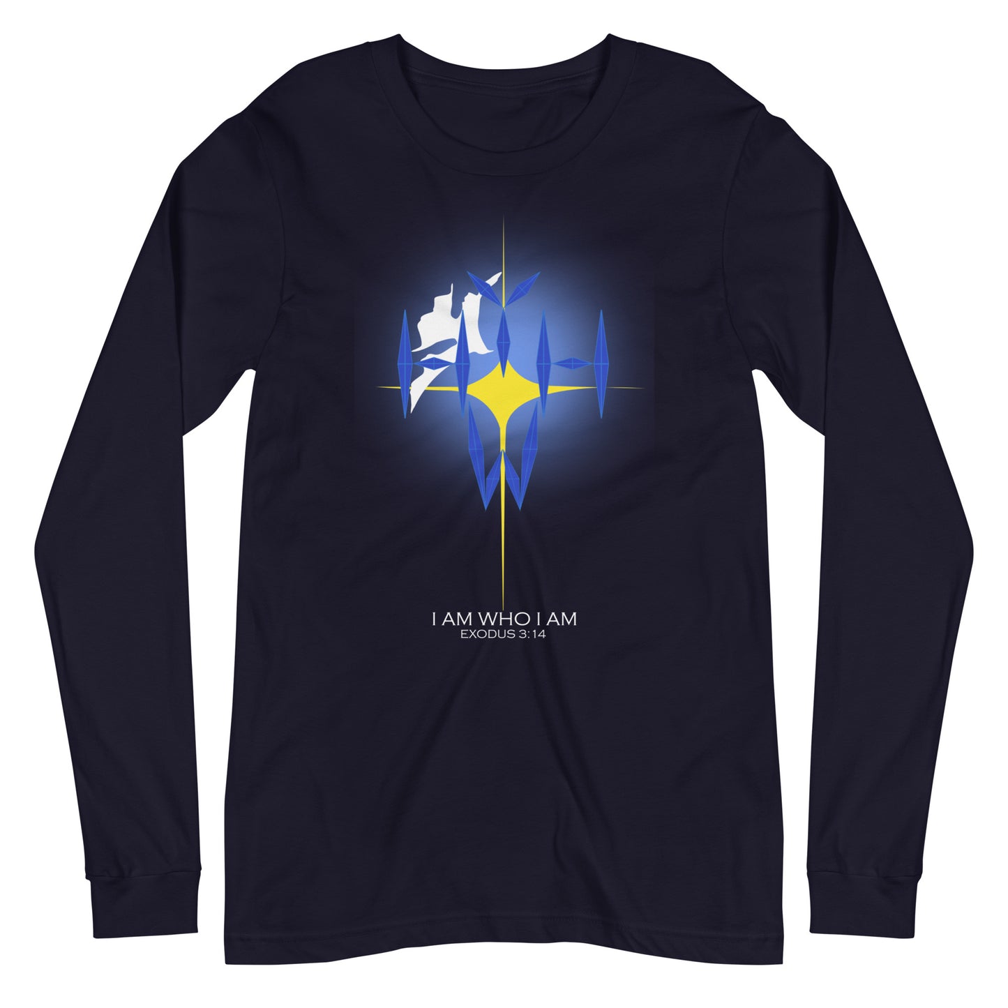 I Am Who I Am Dark-Colored Women Long Sleeve Tee