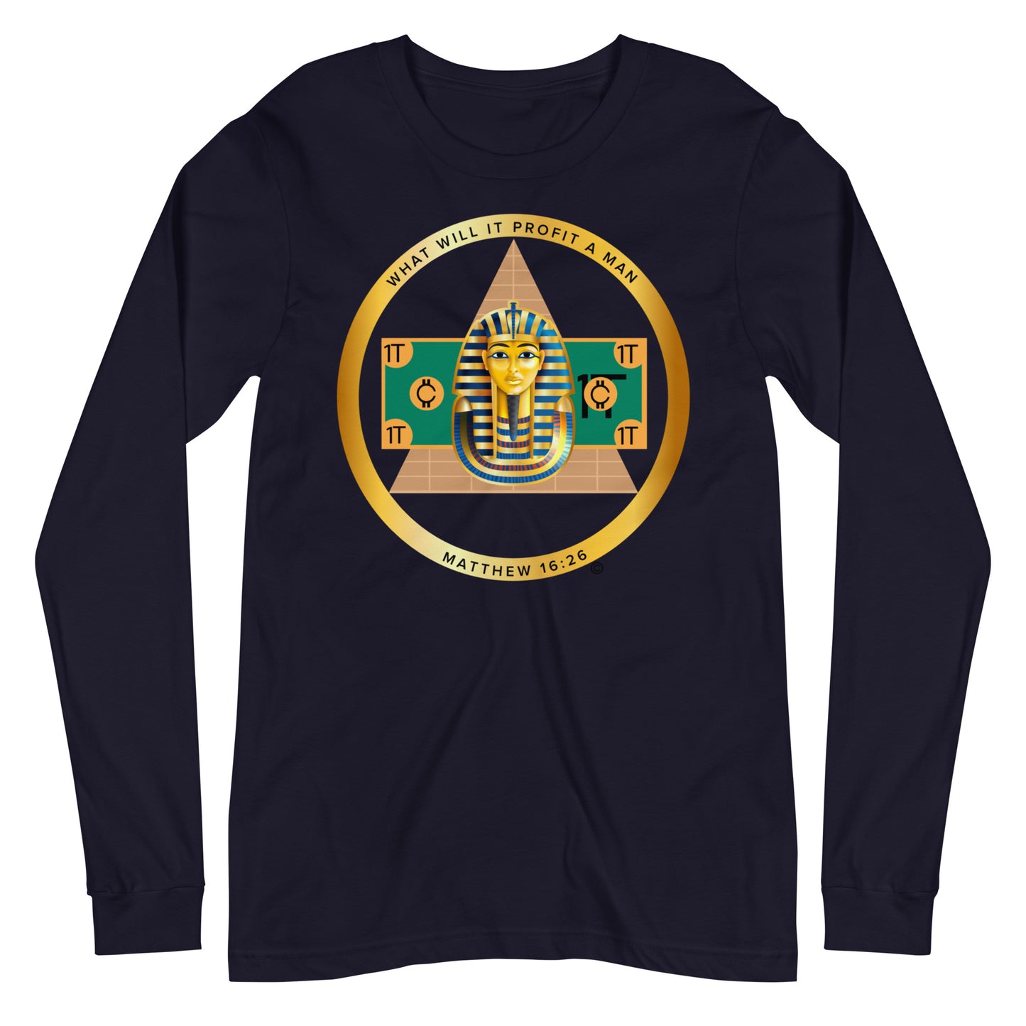 Matthew 16:26 Women's Long Sleeve Tee