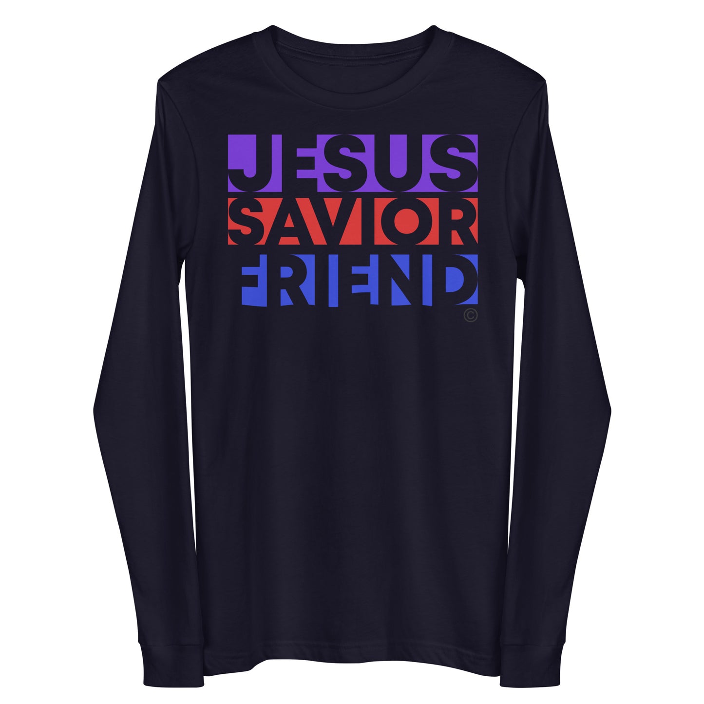 Jesus Savior Friend Women's Long Sleeve Tee