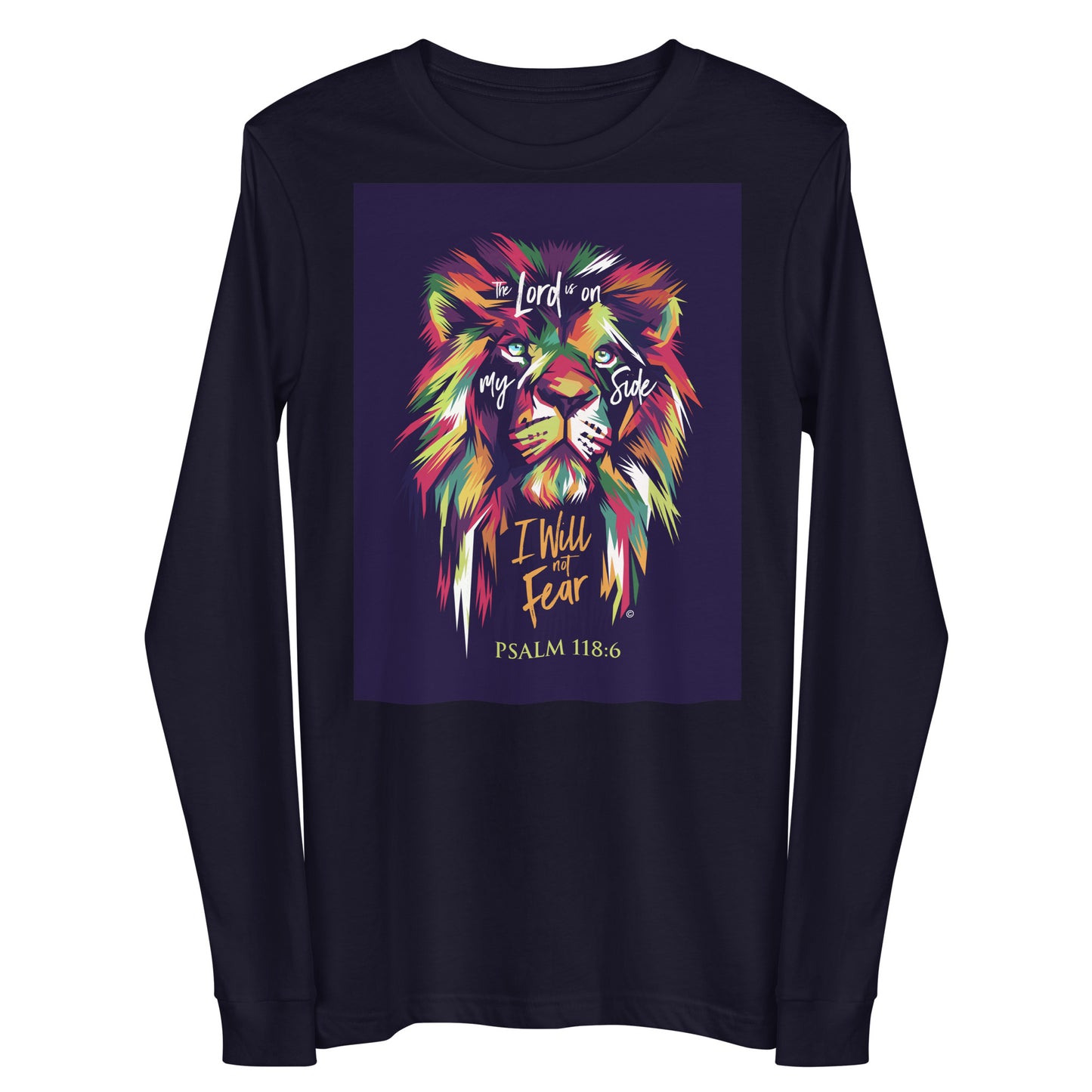 I Will Not Fear Women's Long Sleeve Tee
