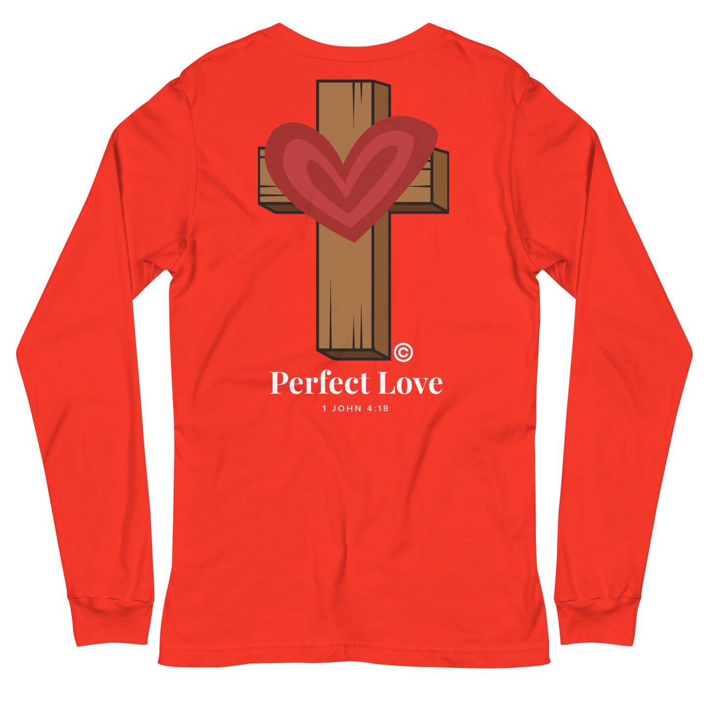 Perfect Love Dark-Colored Women's Long Sleeve Tee