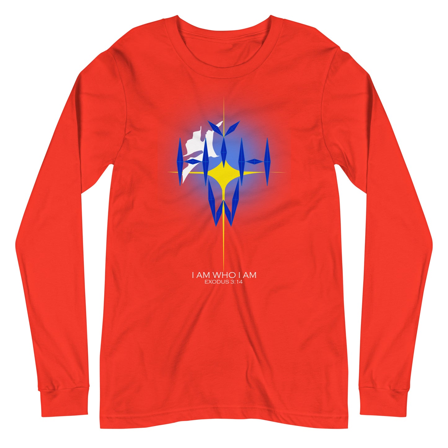 I Am Who I Am Dark-Colored Women Long Sleeve Tee